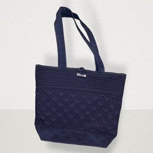 Large VERA BRADLEY Navy Blue Shoulder Bag (looks new)!